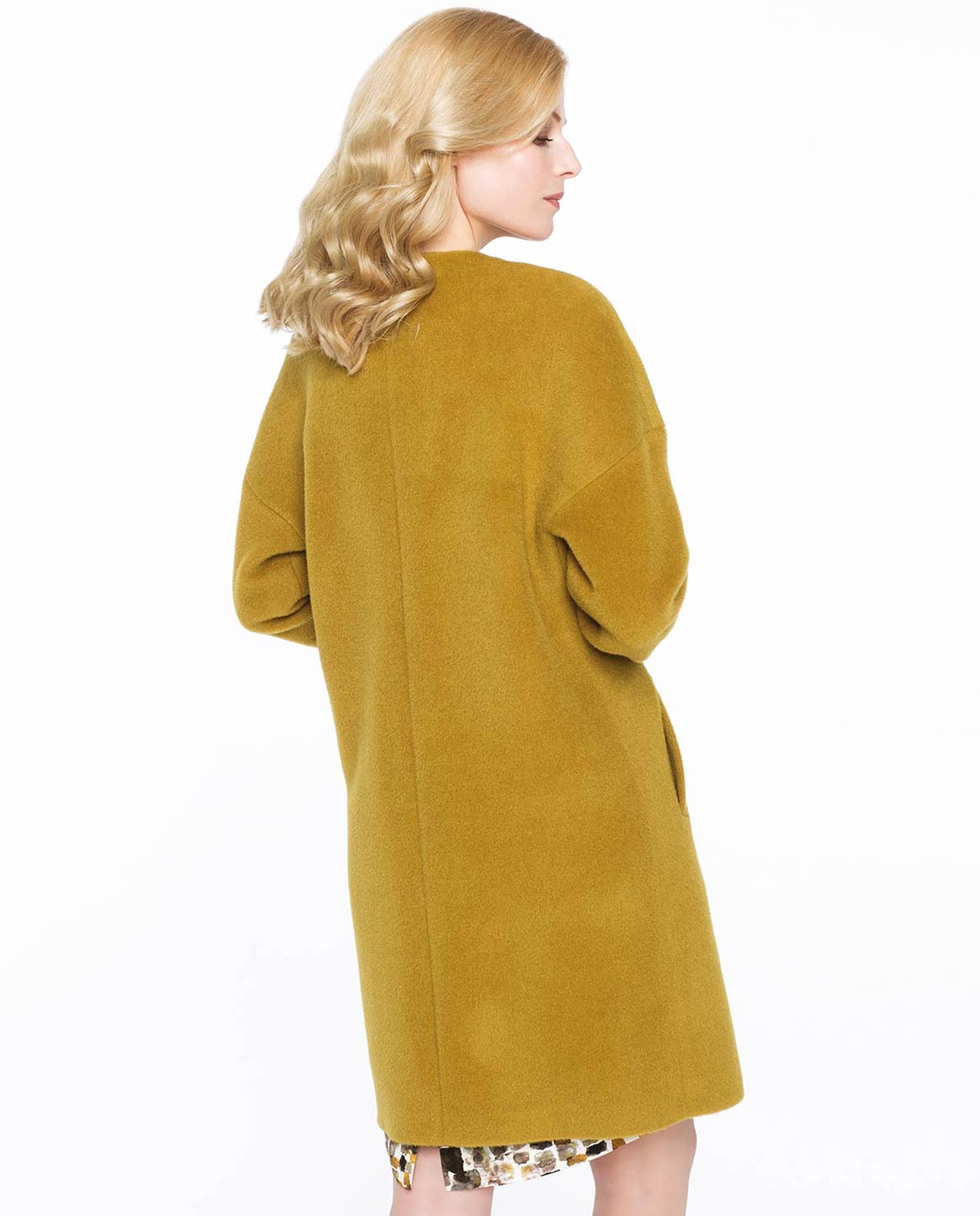 Mango hotsell mustard coat